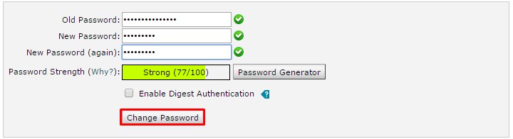 change password final