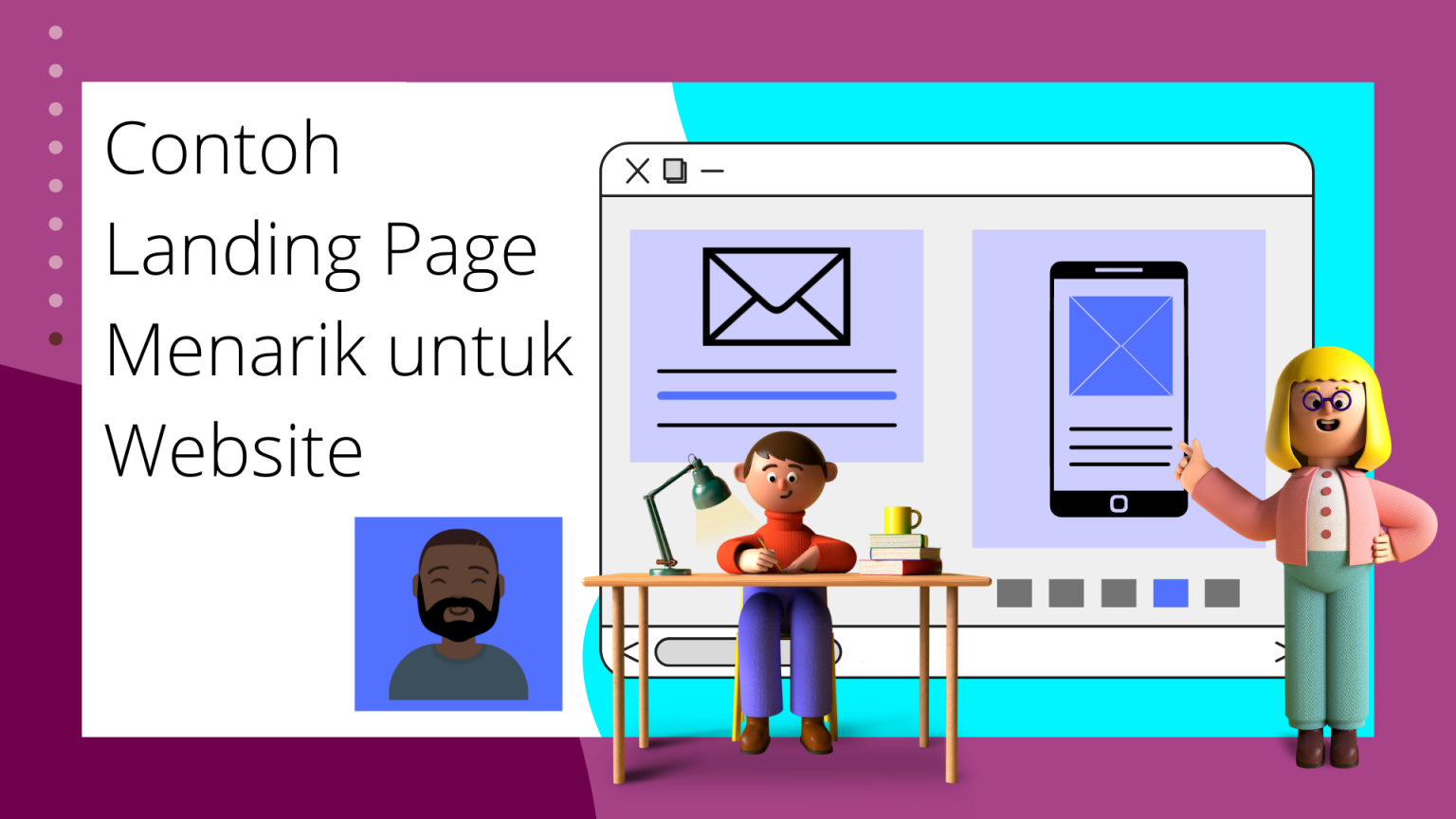 Contoh Landing Page Menarik Untuk Website - Hosteko Blog