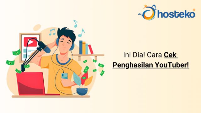 Ini Dia! Cara Cek Penghasilan YouTuber! - Hosteko Blog