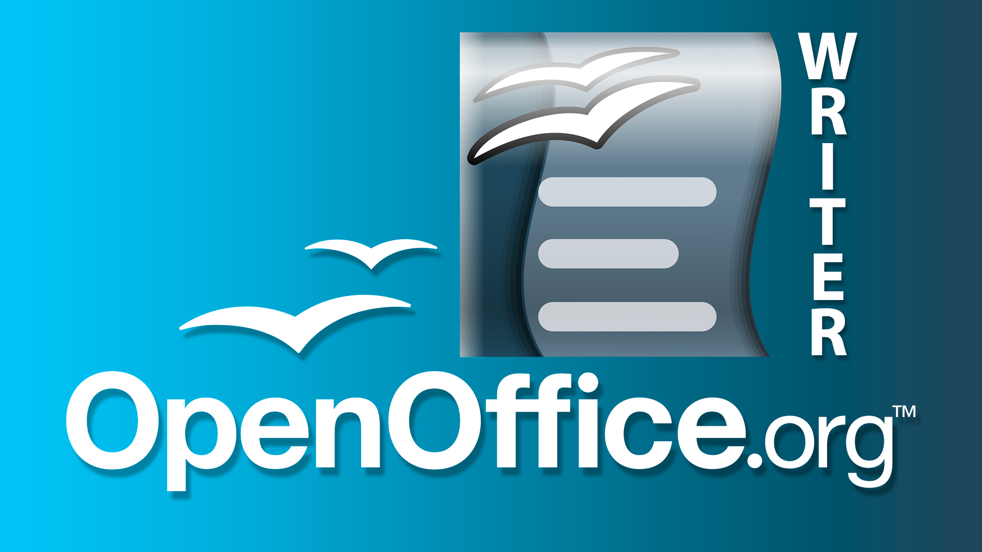 open office writer make word into link