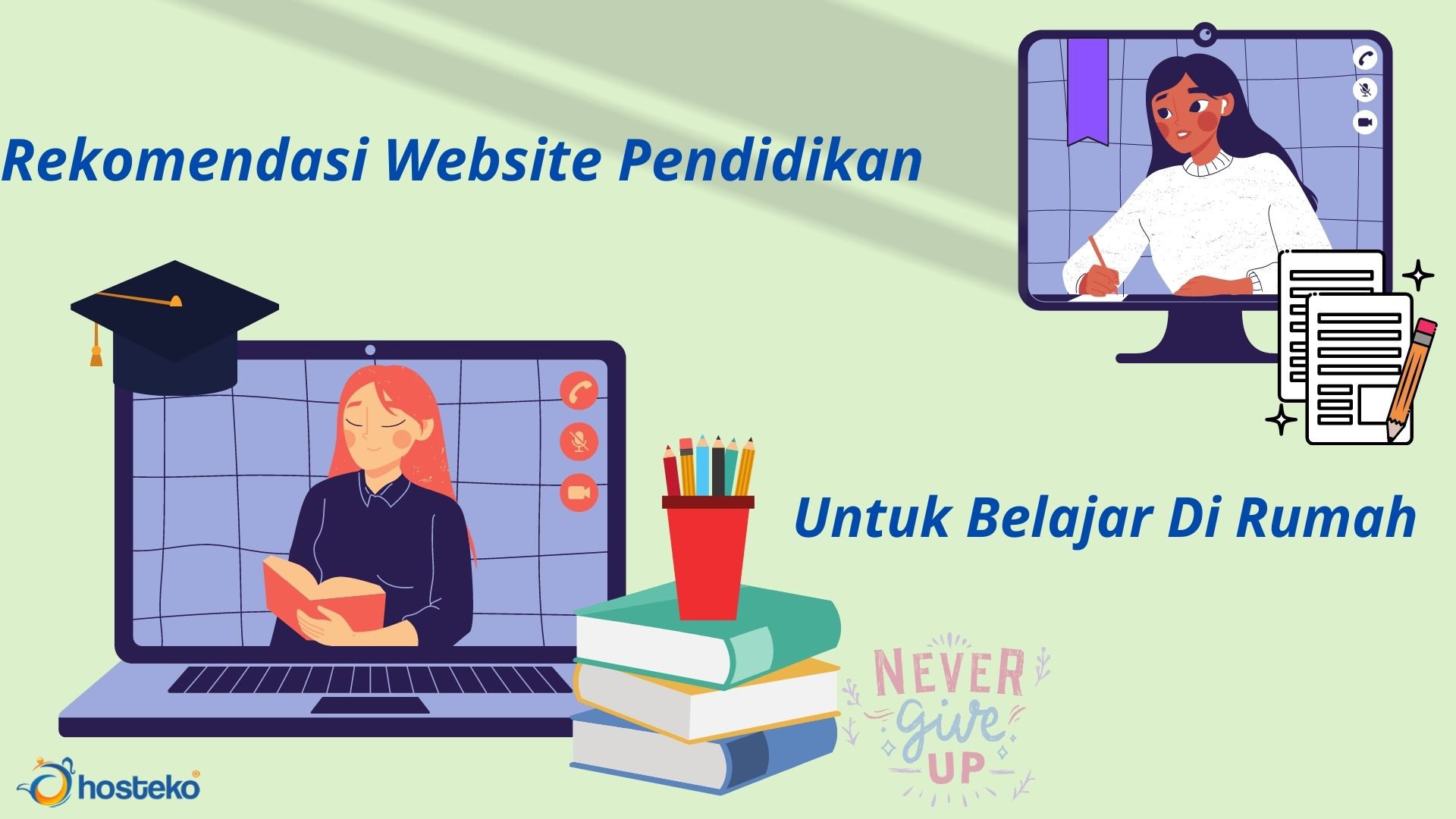 Rekomendasi Website Pendidikan Untuk Belajar Di Rumah - Hosteko Blog