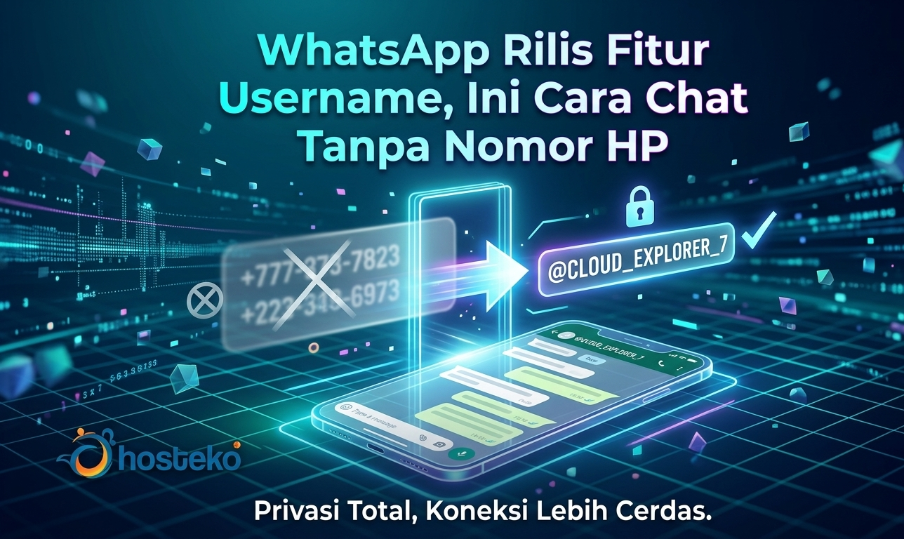 WhatsApp Rilis Fitur Username, Ini Cara Chat Tanpa Nomor HP