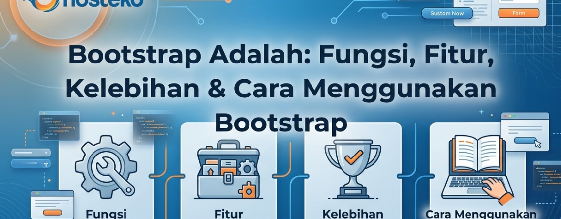 Bootstrap Adalah: Fungsi, Fitur, Kelebihan & Cara Menggunakan Bootstrap