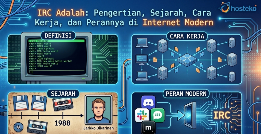 IRC Adalah: Pengertian, Sejarah, Cara Kerja, dan Perannya di Internet ...