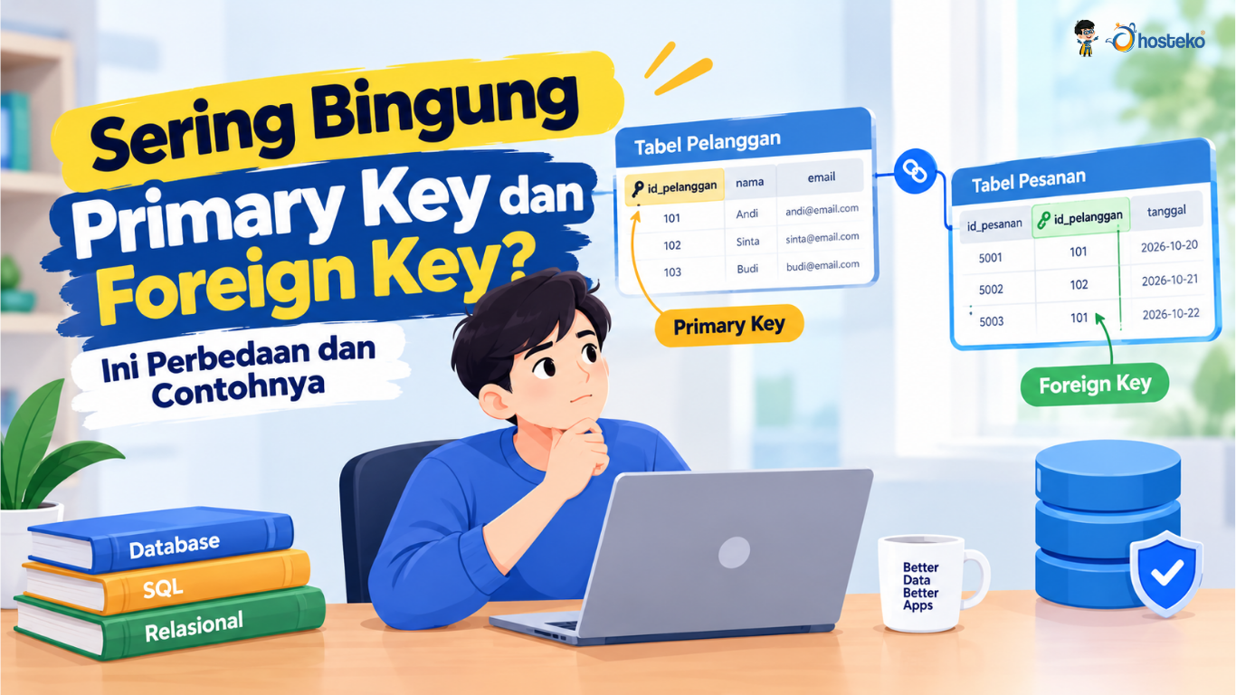 primary key dan foreign key