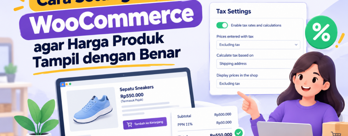 pajak WooCommerce