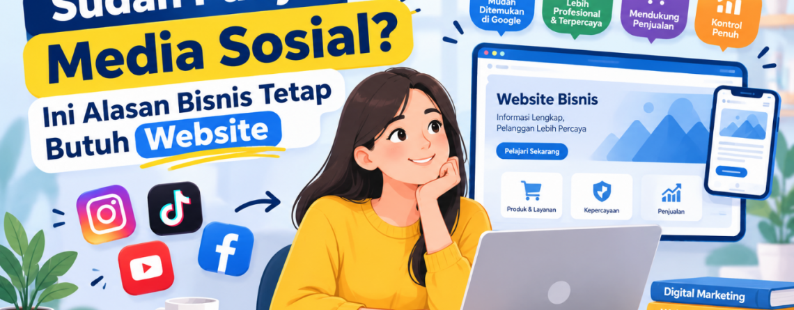 alasan bisnis perlu website